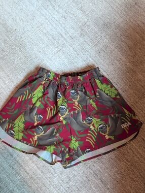 Men's BOA 3" Half Split Shorts with Sloth Print